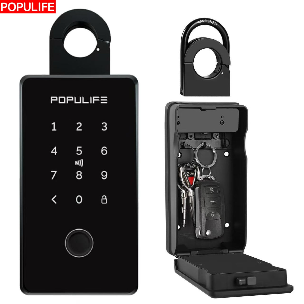 Populife Fingerprint Smart Keybox Pro-offline