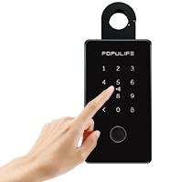 Populife FingerPrint Smart Keybox Pro-Online